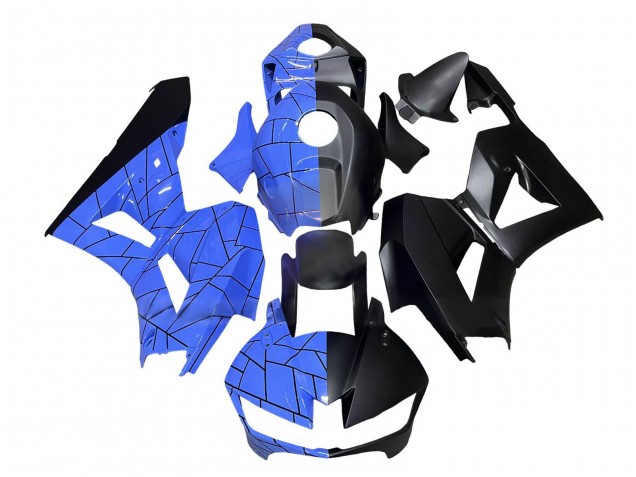 Migliori Carena Moto Honda CBR600RR 2013-2023 - Blu Nero Opaco