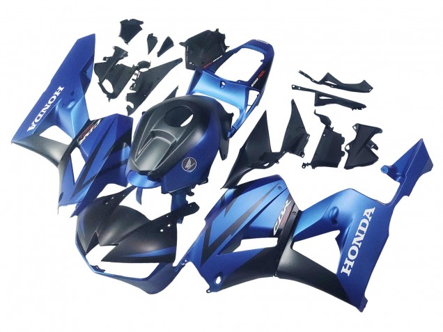 Migliori Carena Moto Honda CBR600RR 2013-2023 - Blu Nero Opaco Corsa
