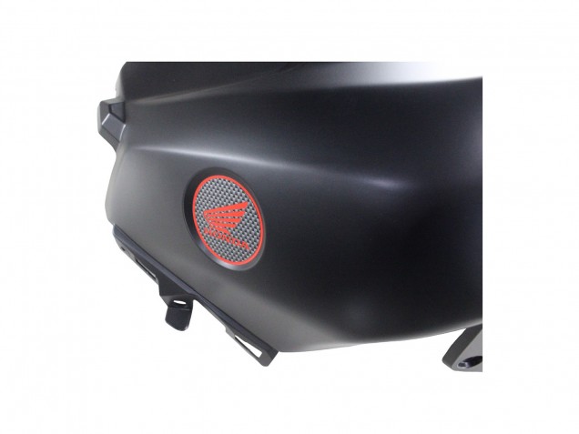 Migliori Carena Moto Honda CBR600RR 2013-2023 - Nero Opaco Rosso Decals