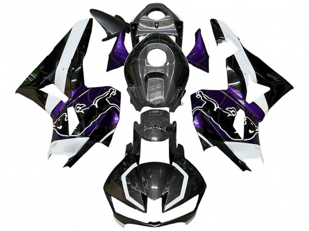 Migliori Carene Moto Honda CBR600RR 2013-2026 - Nero Fibra di Carbonio Bianco Viola Red Bull