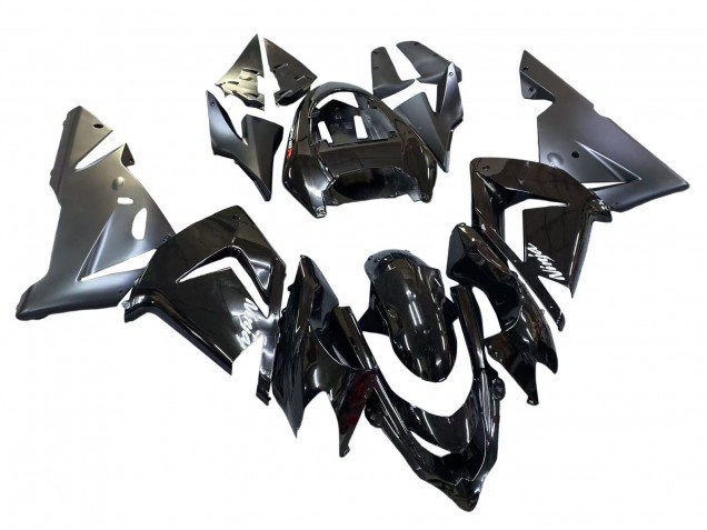 Migliori Carena Moto Kawasaki ZX10R 2004-2005 - Lucido Nero Opaco Ninja