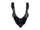 Migliori Carena Moto Kawasaki ZX10R 2004-2005 - Lucido Nero Opaco Ninja