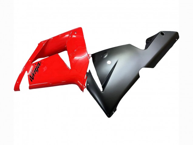Migliori Carena Moto Kawasaki ZX10R 2004-2005 - Rosso Nero Ninja