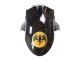 Migliori Carena Moto Kawasaki ZX10R 2006-2007 - Nero Rosso Oro BACARDI