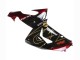 Migliori Carena Moto Kawasaki ZX10R 2006-2007 - Nero Rosso Oro BACARDI