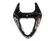 Migliori Carena Moto Kawasaki ZX10R 2006-2007 - Nero Lucido Bianco West