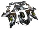 Migliori Carena Moto Kawasaki ZX10R 2006-2007 - Grigio Giallo Nero Lucido Mostro Elf