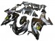 Migliori Carena Moto Kawasaki ZX10R 2006-2007 - Grigio Giallo Nero Lucido Mostro Elf