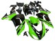 Migliori Carena Moto Kawasaki ZX10R 2006-2007 - Verde Nero Elf Touch4 3M