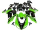 Migliori Carena Moto Kawasaki ZX10R 2006-2007 - Verde Nero Elf Touch4 3M