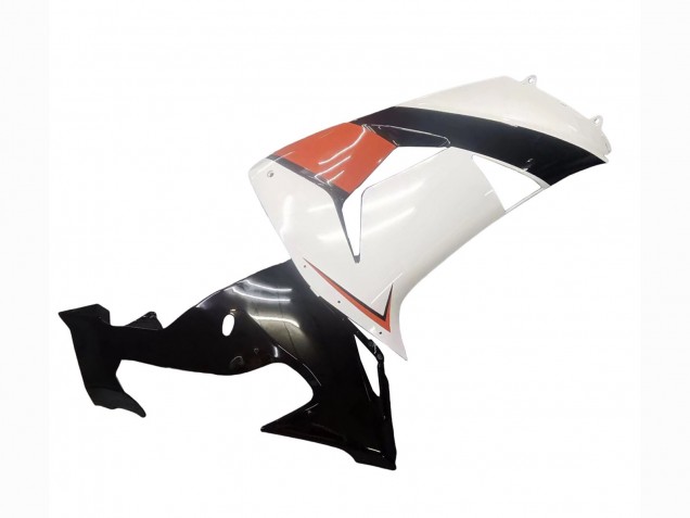 Migliori Carena Moto Kawasaki ZX10R 2006-2007 - Bianco Arancia Nero