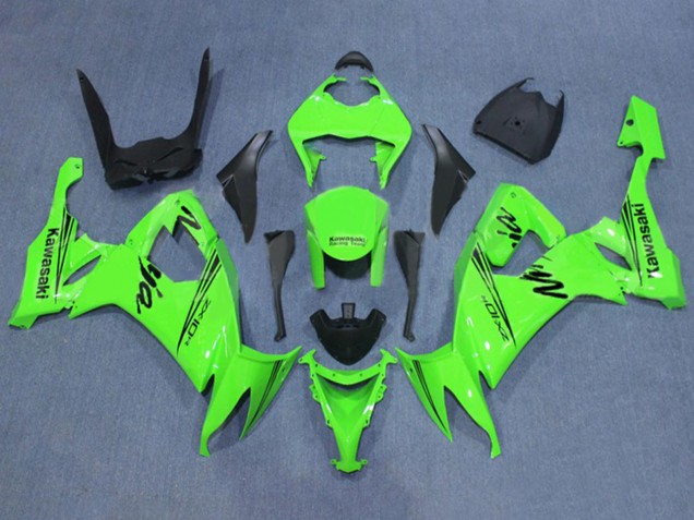 Migliori Carena Moto Kawasaki ZX10R 2008-2010 - Verde Nero