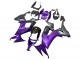 Migliori Carena Moto Kawasaki ZX10R 2008-2010 - Viola Nero