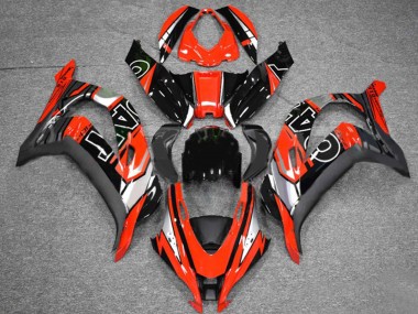 Migliori Carena Moto Kawasaki ZX10R 2016-2020 - Rosso Argento Nero Lucido