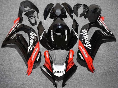 Migliori Carena Moto Kawasaki ZX10R 2016-2020 - Nero Lucido Rosso Bianco KHAN Spark