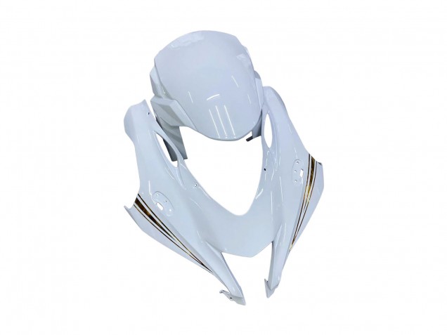 Migliori Carena Moto Kawasaki ZX10R 2016-2020 - Bianco Oro Nero