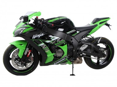 Migliori Carena Moto Kawasaki ZX10R 2021-2025 - Verde Nero Argento