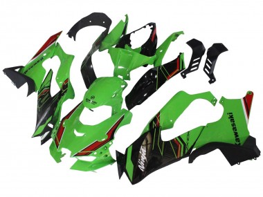 Migliori Carena Moto Kawasaki ZX10R 2021-2025 - Verde Nero Rosso