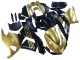 Migliori Carena Moto Kawasaki ZX14R ZZR1400 2006-2011 - Oro Nero