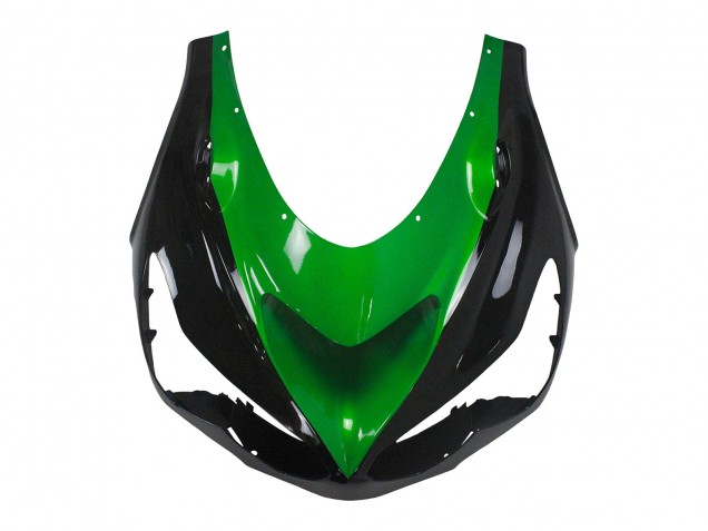 Migliori Kit Carena Moto Kawasaki ZX14R ZZR1400 2012-2024 - Verde Nero Lucido
