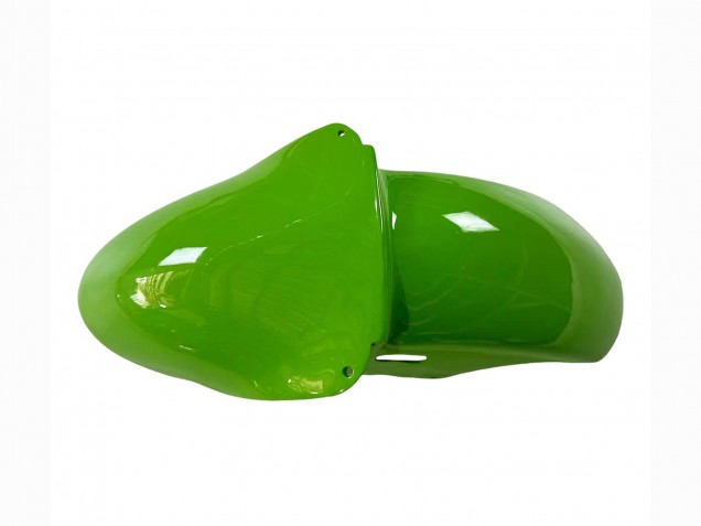 Migliori Carena Moto Kawasaki ZX6R 1998-1999 - Verde Bianco Blu Argento Nero Lucido