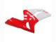 Migliori Carena Moto Kawasaki ZX6R 2003-2004 - Bianco Rosso