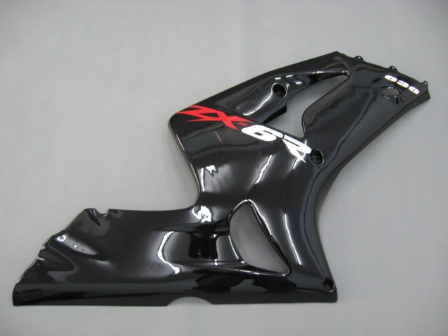 Migliori Carene Moto Kawasaki ZX6R 2003-2004 - Nero Lucido