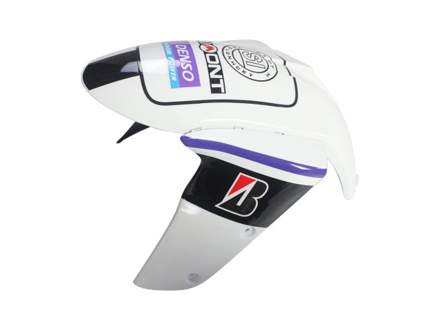 Migliori Carena Moto Kawasaki ZX6R 2005-2006 - Bianco Viola Nero Rizoma Playboy DENSO