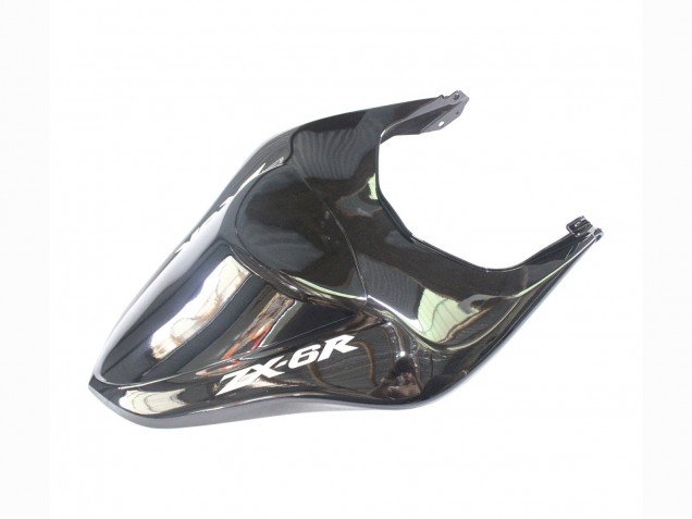 Migliori Carena Moto Kawasaki ZX6R 2007-2008 - Nero Argento Rosso Ninja