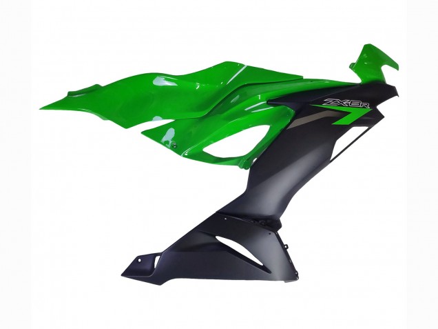 Migliori Carena Moto Kawasaki ZX6R 2019-2022 - Verde Nero Opaco