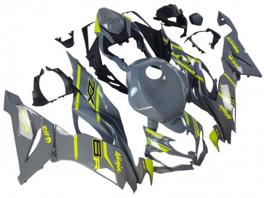 Migliori Carena Moto Kawasaki ZX6R 2019-2022 - Nardo Grigio Giallo