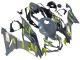 Migliori Carena Moto Kawasaki ZX6R 2019-2022 - Nardo Grigio Giallo