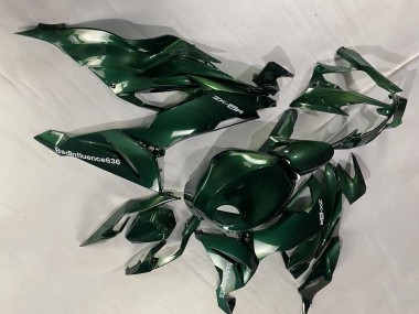Migliori Carena Moto Kawasaki ZX6R 2019-2022 - Verde Scuro