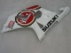 Migliori Carena Moto Suzuki GSXR1000 2000-2002 - Bianco Rosso Lucky Strike