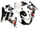 Migliori Carena Moto Suzuki GSXR1000 2000-2002 - Bianco Nero Lucido Rosso