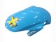 Migliori Carena Moto Suzuki GSXR 1000 2003-2004 - Azzurro Chiaro Giallo Nero Rizla Motul