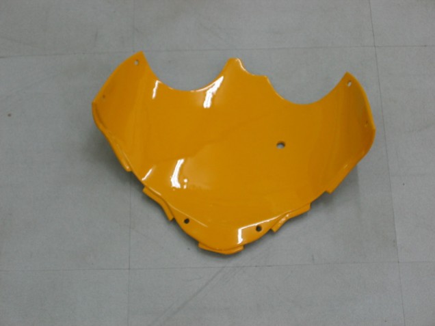 Migliori Carena Moto Suzuki GSXR 1000 2003-2004 - Giallo Bianco Blu Nero Corona