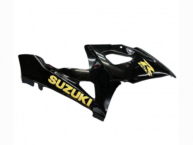 Migliori Carena Moto Suzuki GSXR 1000 2005-2006 - Nero Lucido Oro Decal
