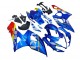Migliori Carena Moto Suzuki GSXR 1000 2005-2006 - Blu Giallo Rosso Bianco