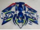 Migliori Carena Moto Suzuki GSXR 1000 2005-2006 - Blu Giallo Rosso Motul Ecstar