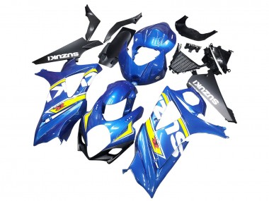 Migliori Carena Moto Suzuki GSXR 1000 2007-2008 - Blu Giallo Nero
