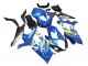 Migliori Carena Moto Suzuki GSXR 1000 2007-2008 - Blu Giallo Nero