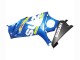 Migliori Carena Moto Suzuki GSXR 1000 2007-2008 - Blu Giallo Nero