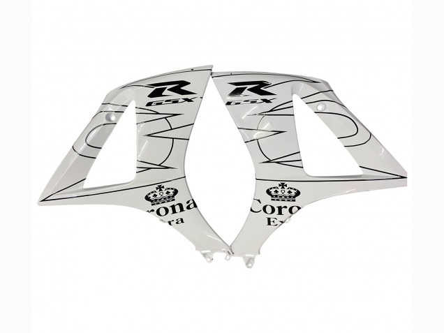Migliori Carena Moto Suzuki GSXR 1000 2007-2008 - Bianco Nero Alstare Corona Motul