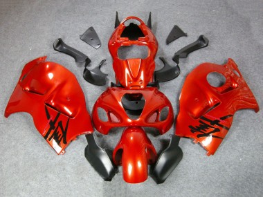 Migliori Carena Moto Suzuki GSXR 1300 Hayabusa 1996-2007 - Arancia Rosso