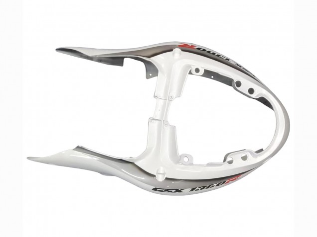 Migliori Carena Moto Suzuki GSXR 1300 Hayabusa 1996-2007 - Bianco Argento Hayabusa