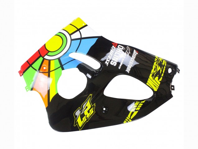 Migliori Carena Moto Suzuki GSXR 600 / GSXR 750 1996-2000 - Nero Multicolore 27
