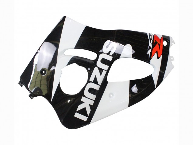 Migliori Carena Moto Suzuki GSXR 600 / GSXR 750 1996-2000 - Nero Bianco