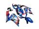 Migliori Carena Moto Suzuki GSXR 600 / GSXR 750 2001-2003 - Blu Rosso Corsa