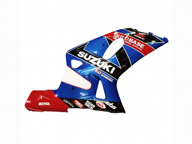 Migliori Carena Moto Suzuki GSXR 600 / GSXR 750 2001-2003 - Blu Rosso Corsa